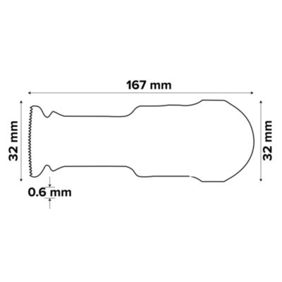 Lame de plongée bois Bosch Starlock 32mm