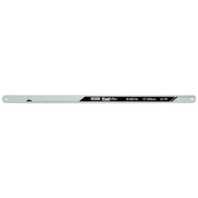 Lame de scie à métaux bi-métal 300 mm Stanley Fatmax, 24 dents - 2 pièces