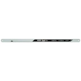 Lame de scie à métaux bi-métal 300 mm Stanley Fatmax, 24 dents - 2 pièces