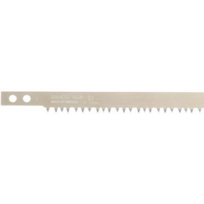 Lame de scie à archet 910 mm pour bois sec, denture triangulaire, acier trempé (51-36)