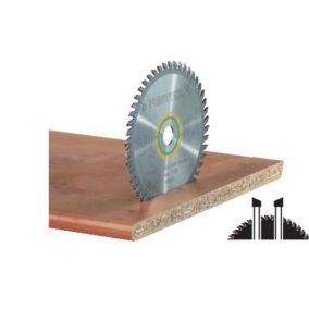 Lame de scie circualire Wood Fine Cut 210x30x2,4mm pour le bois W52 52 dents - FESTOOL - 493199