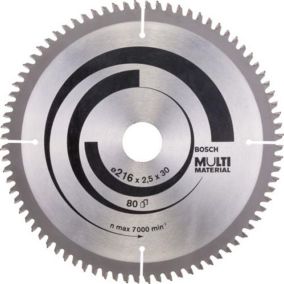 Lame de scie circulaire 216 x 30 x 2,5mm pour aluminium - BOSCH - 2608640447