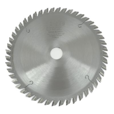 Lame de Scie Circulaire HM D. 160 x Al. 20 x ép. 2,2/1,6 mm x Z48 Alt pour Bois - Spéciale Scie Plongeante - FIRST ITALIA