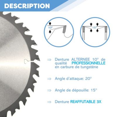 Scie Sauteuse Makita Bayerwald - Lame De Scie Circulaire HM - 250 X 2,8 X 30 Mm - Z=24 WZ Lame Scie Circulaire Bois
