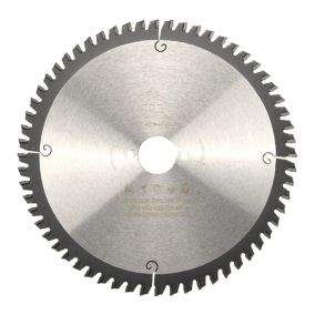 Lame de scie circulaire HM finition D. 216 x Al. 30 x ép. 2,8/2,0 mm x Z60 TP Neg pour Alu/bois - Diamwood