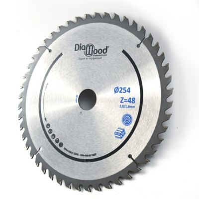 Lame Scie Circulaire Diamwood HM 216 × 30 Mm Z48 Alt Nég – Universelle Finition Bois & Panneaux