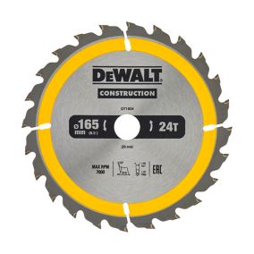 Lame de scie circulaire multimatériaux DeWalt Medium ø165x20mm