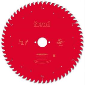 Lame de scie circulaire pour bois 60 dents D250mm - FREUD - F03FS09776