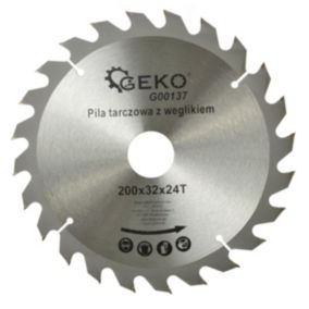 Lame de scie circulaire TCT pour bois       diam200x32 24 dents