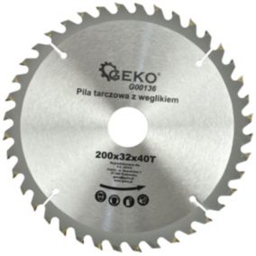 Lame de scie circulaire TCT pour bois       diam200x32 40 dents