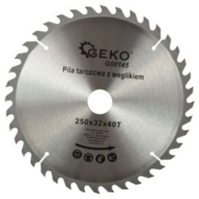 Lame de scie circulaire TCT pour bois       diam250x32 40 dents