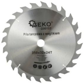 Lame de scie circulaire TCT pour bois       diam350x32 24 dents