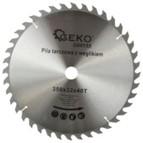 Lame de scie circulaire TCT pour bois       diam350x32 40 dents