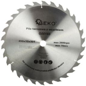 Lame de scie circulaire TCT pour bois       diam450x32 30 dents