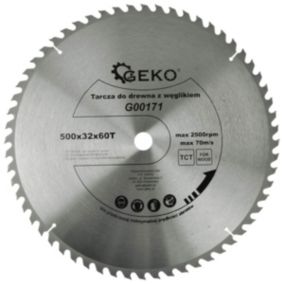 Lame de scie circulaire TCT pour bois       diam500x32 60 dents