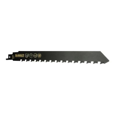 5 Lames De Scie Sabre Silverline 240 Mm – Pour Coupe Grossière Bois, Neuves En Boîte