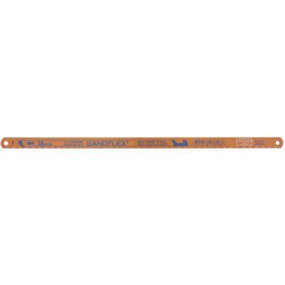 Lame de scie à métaux manuelle 300 mm SANDFLEX 2 pièces - bimétal 24 TPI