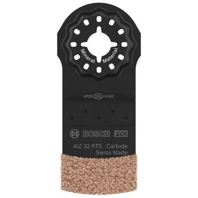 Lame de scie oscillante Starlock Pro AIZ 32 RT5 concrétion carbure abrasifs/joints - BOSCH - 2608669122