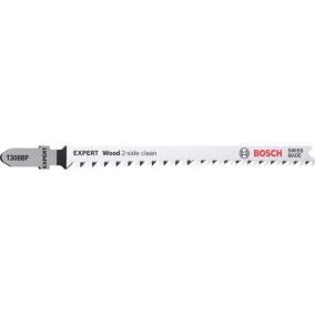 Lame de scie sauteuse Expert Wood 2-Side Clean T308 BP pack de 5 - BOSCH - 2608900558