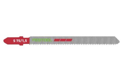 Lame de scie sauteuse PLASTICS PROFILE S 75/1,5/5 75mm - FESTOOL - 204268