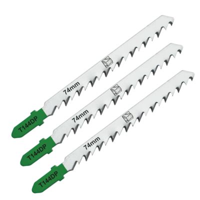 Proxxon 28741 Lot De 12 Lames De Scie à Bois Grossier - 10 Dents/Pouce, Pour Modèles DSH/E