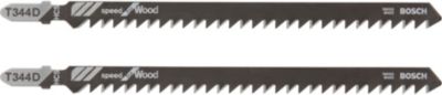 Lame de scie sauteuse vendue par 2 Bosch T344D 152 mm