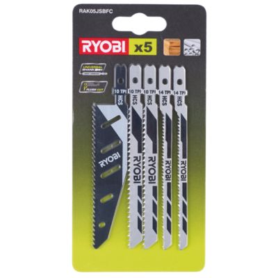 Lame de scie sauteuse vendue par 5 Long 102 mm Ryobi
