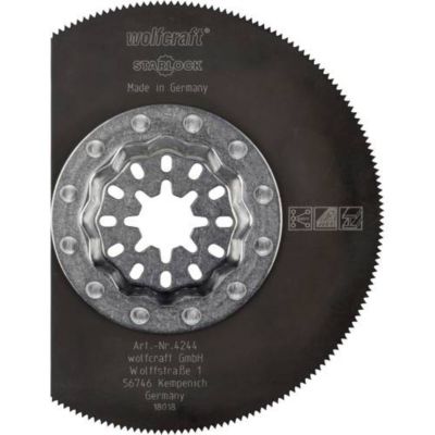 Lame de scie segmentée 85 mm HSS 1 pièce - 4244000, usage multi-outils