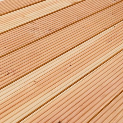 Lame de terrasse douglas naturel Soren L.300 x l.14,4 x ép. 2,7 cm