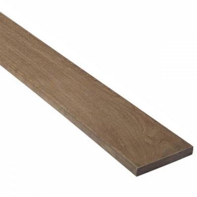 Lame de terrasse en KEBONY 21x145mm gamme Hourtin 2 faces lisses premier choix classe 4 - longueur de lame 240cm