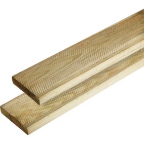 Lame de terrasse en pin Don L.240 cm x l.9,5 x ép. 2 cm
