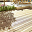 Lame de terrasse épicéa marron Blooma Nevou L.240 x l.14,4 cm