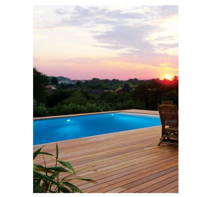 Lame de terrasse frêne Areto L.200 x l.11,8 cm