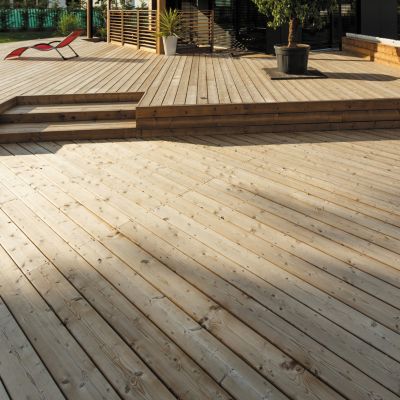 Lame de terrasse pin du Nord Lemhi Klikstrom L.240 x l.14,4 x ép. 2,7 cm