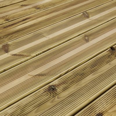 Lame de terrasse pin du Nord Lemhi Klikstrom L.240 x l.14,4 x ép. 2,7 cm