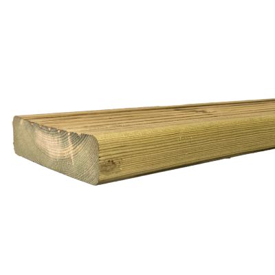Lame de terrasse pin du Nord Maggia Klikstrom L.360 X l.16,5 x ép. 3,4 cm