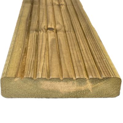 Lame de terrasse pin du Nord Maggia Klikstrom L.360 X l.16,5 x ép. 3,4 cm