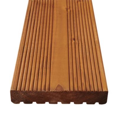 Lame de terrasse pin marron Lemhi L.240 x l.14,4 cm