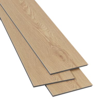 Lame minérale composite clipsable Italo 129 x 20 cm imitation bois ...