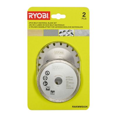 Lame pour mini-scie circulaire Ryobi RAKMMS02K ø 15 mm, 2 pièces