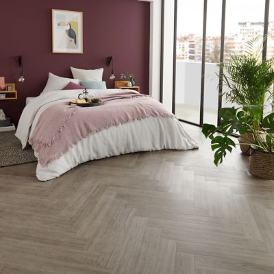 lame pvc adhesive gris clair