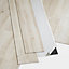 Lame PVC adhésive PopRock Bois blanc rustique 15 x 91 cm GoodHome (vendue au carton)
