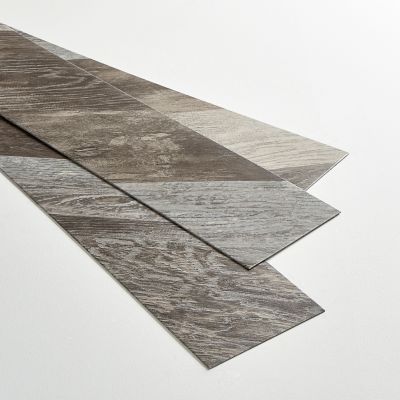 Lame PVC adhésive Gerflor Fishbone Light 15.2 x 91.4 cm (vendue au carton)