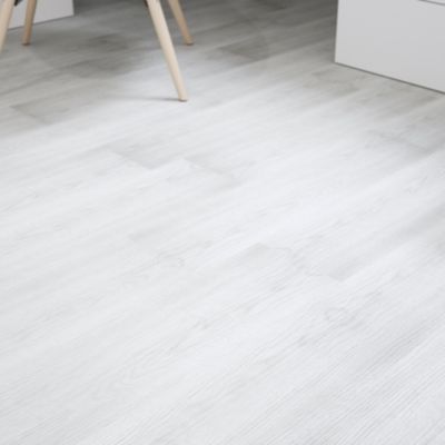 Lame PVC adhésive PopRock Bois blanc 15 x 91 cm GoodHome (vendue au carton)