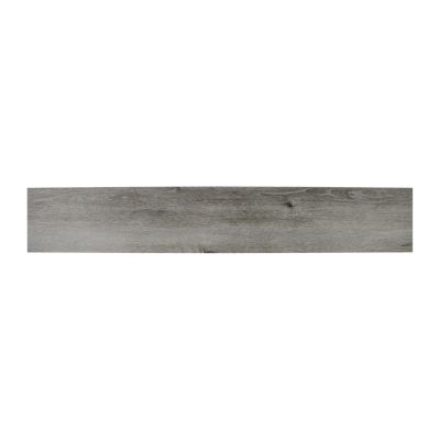 Lame PVC adhésive Poprock bois gris rustique 15,2 x 91,4 cm GoodHome