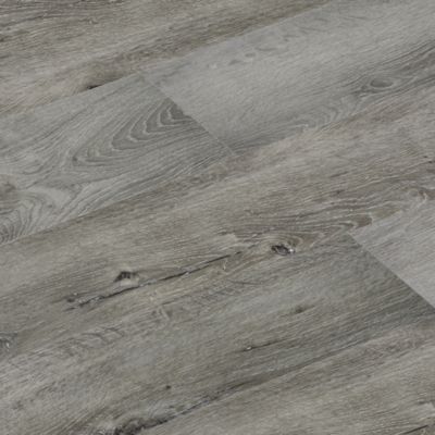 Lame PVC adhésive Poprock bois gris rustique 15,2 x 91,4 cm GoodHome