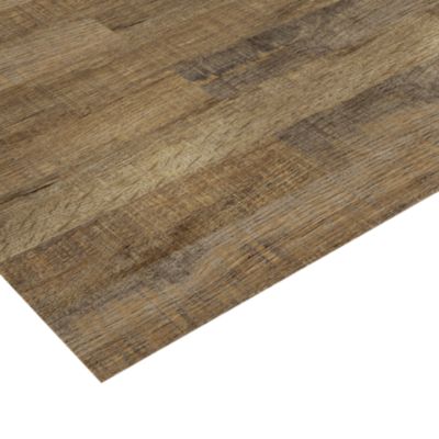 Lame PVC adhésive Ragga bois brun vintage15,2 x 91,4 cm GoodHome