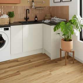 Lame PVC adhésive Ragga bois naturel rustique 15,2 x 91,4 cm GoodHome