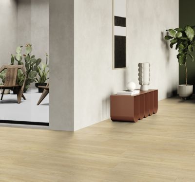 Lame PVC auto-adhésive aspect bois beige clair l.20,3 x L.121,9 cm x ép.3,5 mm Gerflor Senseo Unik Madera