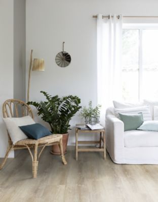 Lame PVC auto-adhésive Senso Premium Balade bois clair 18,4 x 121,9 cm Gerflor (vendue au carton)